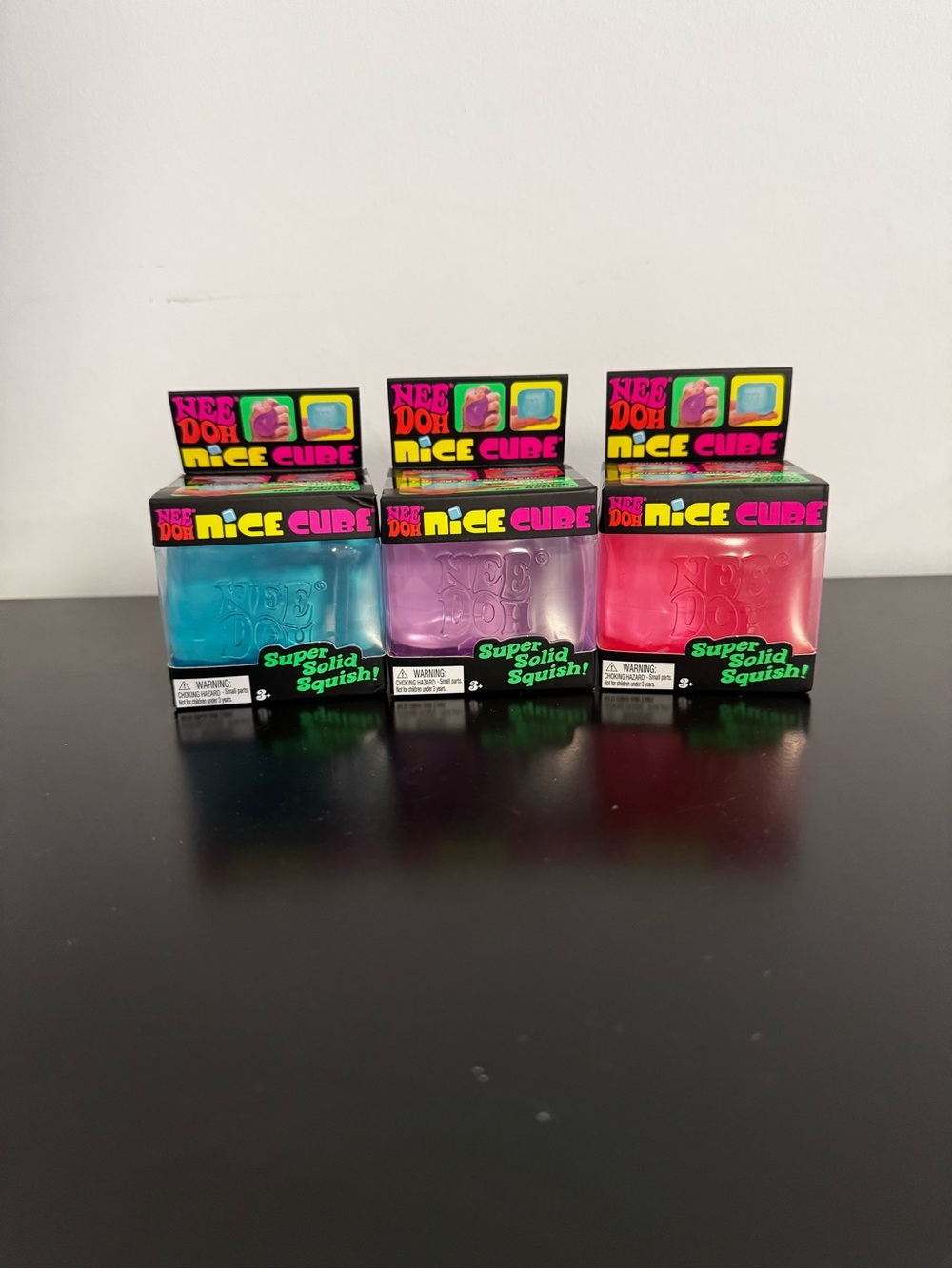 NeeDoh Nice Cube bundle set of 3